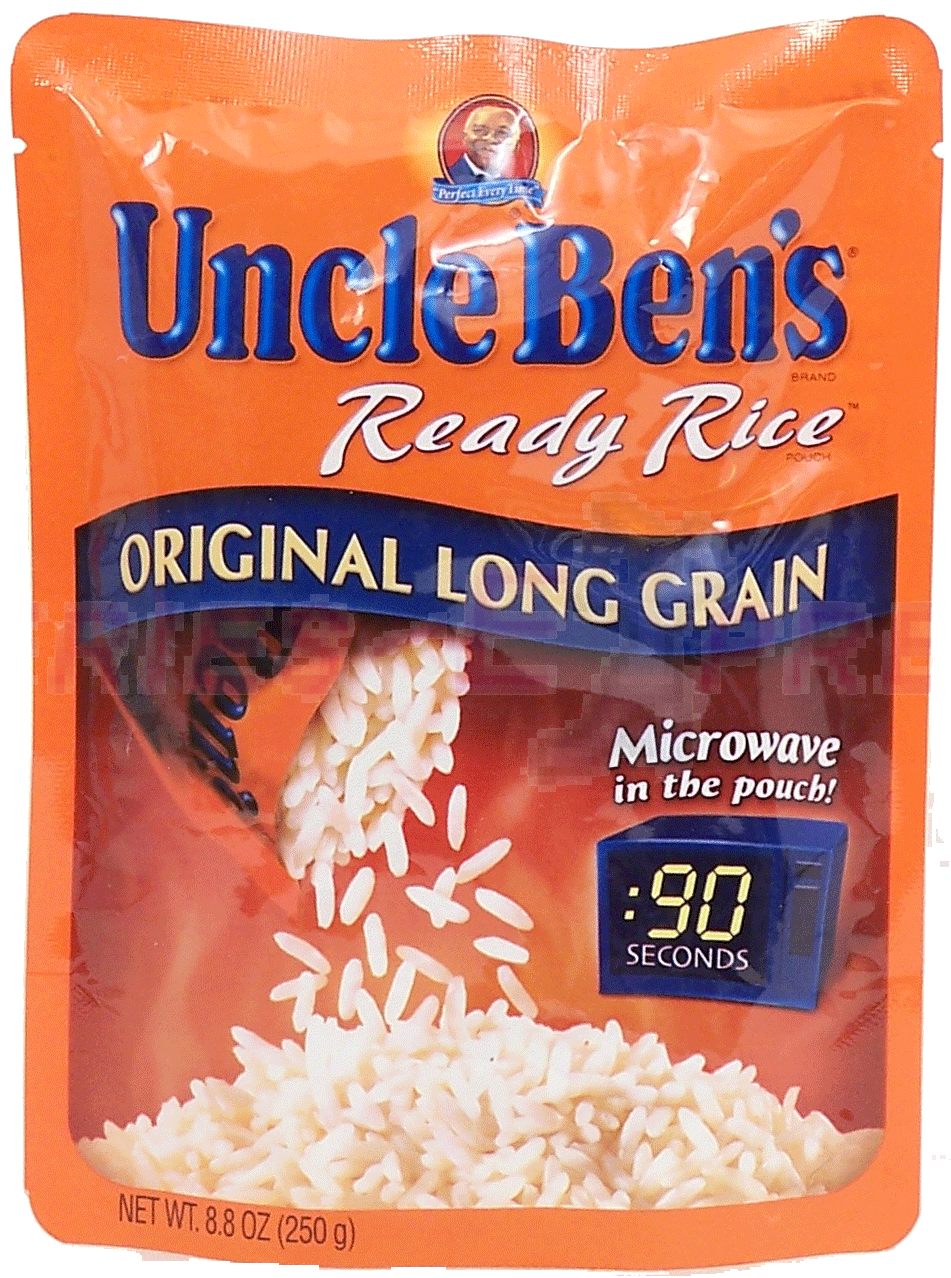 Uncle Ben's Ready Rice original long grain, microwave in the pouch Full-Size Picture